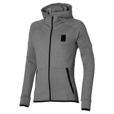 SR4 SWEAT HOODY UNISEX Grey Melange