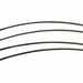 M-SMOOTH 65R RACKET STRING (BADMINTON) Black