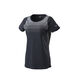 Solar cut Tee Women Black