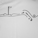 GOLF COURSE PRINT POLO WOMEN White