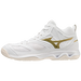 MIZUNO DYNABLITZ MID UNISEX White / Gold / Snow White