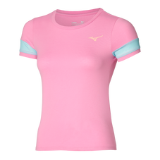 ATHLETICS MIZUNO TEE WOMEN Lilac Chiffon