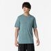 QUICK DRY TEE (AURORA) MEN Mineral Blue