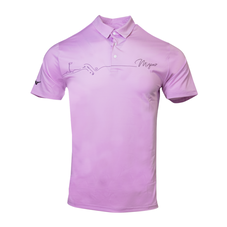 GOLF COURSE PRINT POLO MEN Light Purple