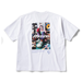 SHORT SLEEVE BACK GRAPHIC TEE UNISEX White