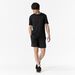 MULTI POCKET RUNNING SHORTS UNISEX (SLIM FIT) Black / Black