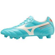 MORELIA II CLUB Blue Curacao / Snow White / Red Brown Satin