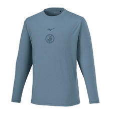 MZFB SOFT DRY LONG SLEEVE TEE UNISEX Blue Gray