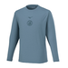 MZFB SOFT DRY LONG SLEEVE TEE UNISEX Blue Gray