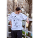 SHORT SLEEVE MONOCHROME TEE UNISEX White