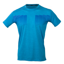 MELANGE SHORT SLEEVE T-SHIRT MEN Dive Blue