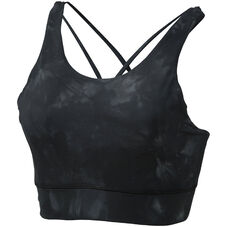 GARMENT DYE BRA TOP WOMEN Black