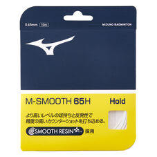 M-SMOOTH 65H RACKET STRING (BADMINTON) White