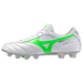 MORELIA II PRO White / Neon Green / Galaxy Silver
