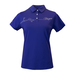 GOLF COURSE PRINT POLO WOMEN Royal Blue