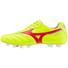 MORELIA II ELITE Safety Yellow / Fiery Coral 2 / Galaxy Silver