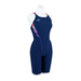 EXER SUITS HALF SUIT FOR SWIMMING PRACTICE WOMEN Navy / Purple