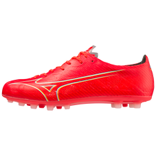 MIZUNO ALPHA α ELITE AG Fiery Coral 2 / White / Bolt 2