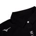 MIZUNO CHEST PRINT POLO WOMEN Black