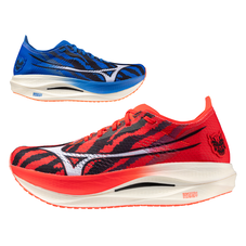 WAVE REBELLION PRO LOW UNISEX MIZUNO Ignition Red / White / Baseball Blue (ONI PACK)