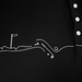 GOLF COURSE PRINT POLO WOMEN Black