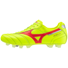 MORELIA II JAPAN Safety Yellow / Fiery Coral 2 / Galaxy Silver