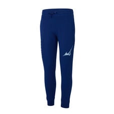 BRUSH PRINT LOGOS TRAINING LONG PANTS MEN Mazarine Blue