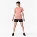 QUICK DRY TEE (AURORA) WOMEN Peach Pink