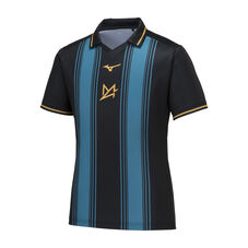 ALPHA STRIPE TEE UNISEX Black / Blue