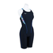 EXER SUITS HALF SUIT FOR SWIMMING PRACTICE WOMEN Black / Blue