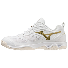 MIZUNO DYNABLITZ UNISEX White / Gold / Snow White