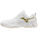 MIZUNO DYNABLITZ UNISEX White / Gold / Snow White