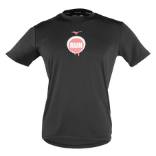 RUN POCKET TEE MEN Black