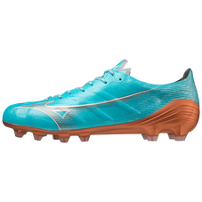 MIZUNO ALPHA α ELITE Blue Curacao / Snow White / Red Brown Satin