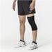VOLLEYBALL KNEE SUPPORTER UNISEX (1 PC) Black / White
