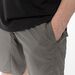 MULTI POCKET RUNNING SHORTS UNISEX (SLIM FIT) Black / Black