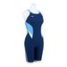 EXER SUITS HALF SUIT FOR SWIMMING PRACTICE WOMEN Navy / Blue