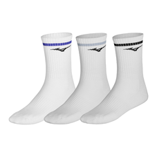 TRAINING 3P SOCKS WITH LINE UNISEX White / Ether / Bellwether