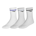 TRAINING 3P SOCKS WITH LINE UNISEX White / Ether / Bellwether
