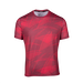 BRUSH PRINT SHORT SLEEVE TOP MEN Red