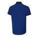 CONTRAST STAND COLLAR TRAINING POLO MEN Mazarine Blue / Black