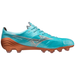 MIZUNO ALPHA α JAPAN Blue Curacao / Snow White / Red Brown Satin