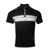 MIZUNO CHEST PRINT POLO MEN Black