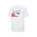 WORKOUT PREPARATION GRAPHIC TEE UNISEX White