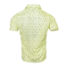JAPANESE SUMMER PRINT POLO MEN Luminary Green