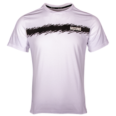 BANNER WITH LOGO PRINT TEE MEN White
