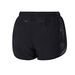 PRINTED PANELS SIDE SPLIT SHORTS WOMEN Black