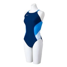 EXER SUITS MEDIUM CUT FOR SWIMMING PRACTICE WOMEN Navy / Blue