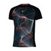 AURORA DRY AEROFLOW PREMIUM TEE MEN Black / Multi