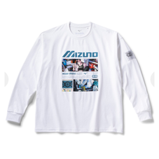 LONG SLEEVE GRAPHIC TEE UNISEX White